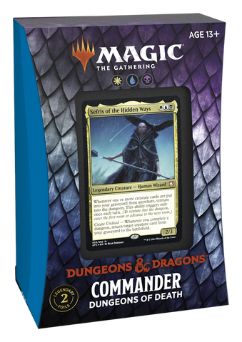 MTG - Adventures in the Forgotten Realms - COMMANDER DECK // DUNGEONS OF DEATH