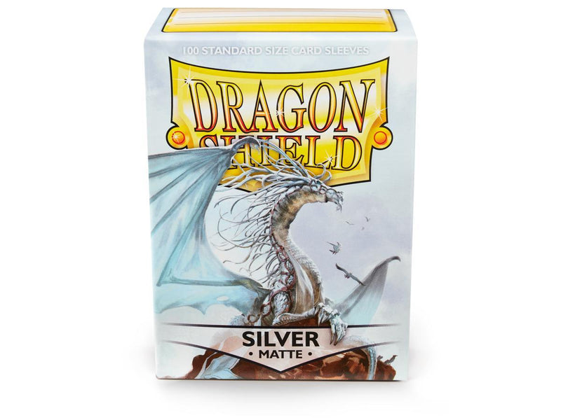 Sleeves - Dragon Shield Matte Sleeve - Silver