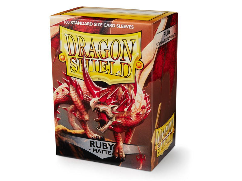 Sleeves - Dragon Shield Matte Sleeve - Ruby