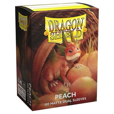 Sleeves - Dragon Shield Dual Sleeve - Peach