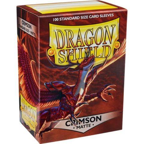 Sleeves - Dragon Shield Matte Sleeve - Crimson