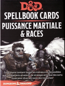 Dungeons & Dragons 5e - Spellbook Cards - Puissance Martiale & Races (Français)