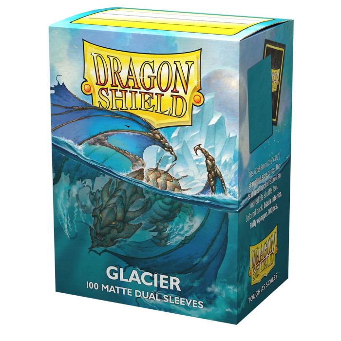 Sleeves - Dragon Shield Matte Dual Sleeve - Glacier