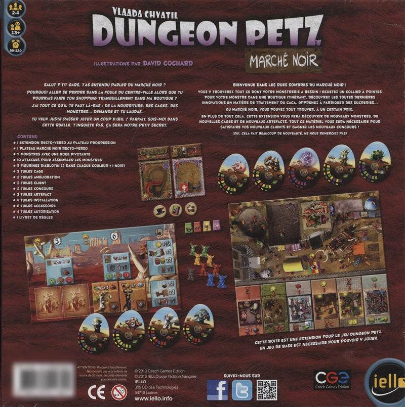 Dungeon Petz - Extension: Marché noir (Français)