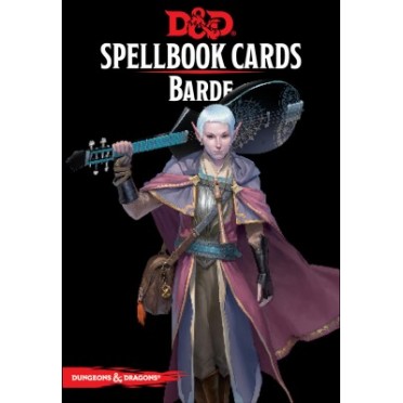 Dungeons & Dragons 5 - Spellbook Cards - Barde (Français)