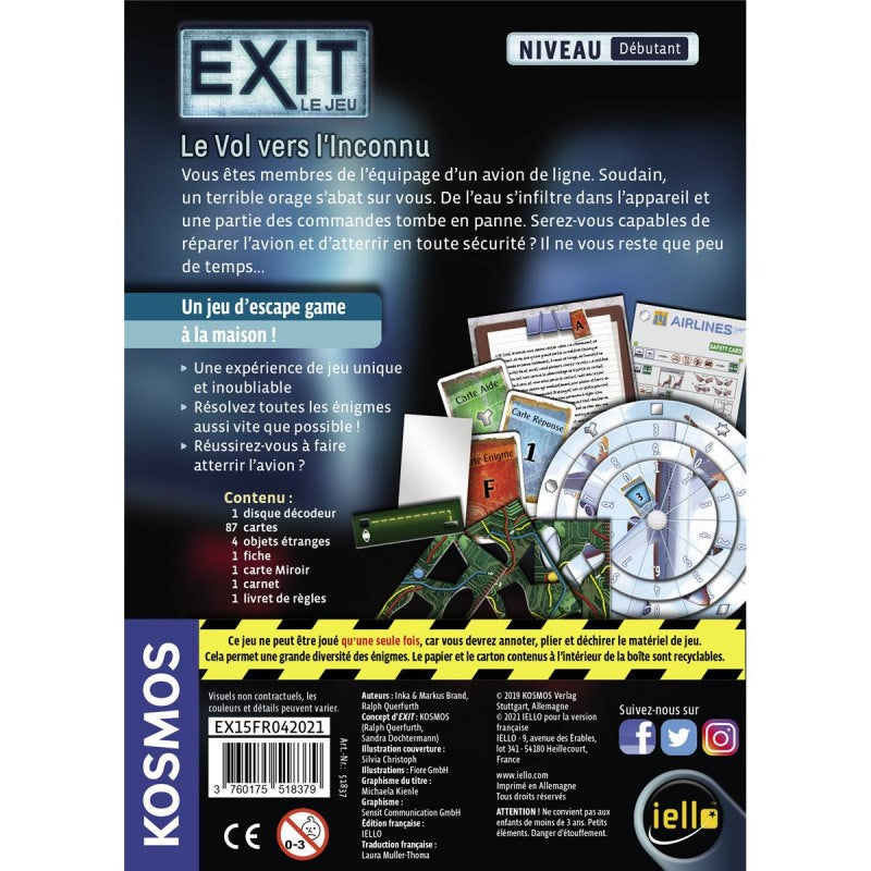 Exit le Jeu - Le vol vers l'inconnu (Français)