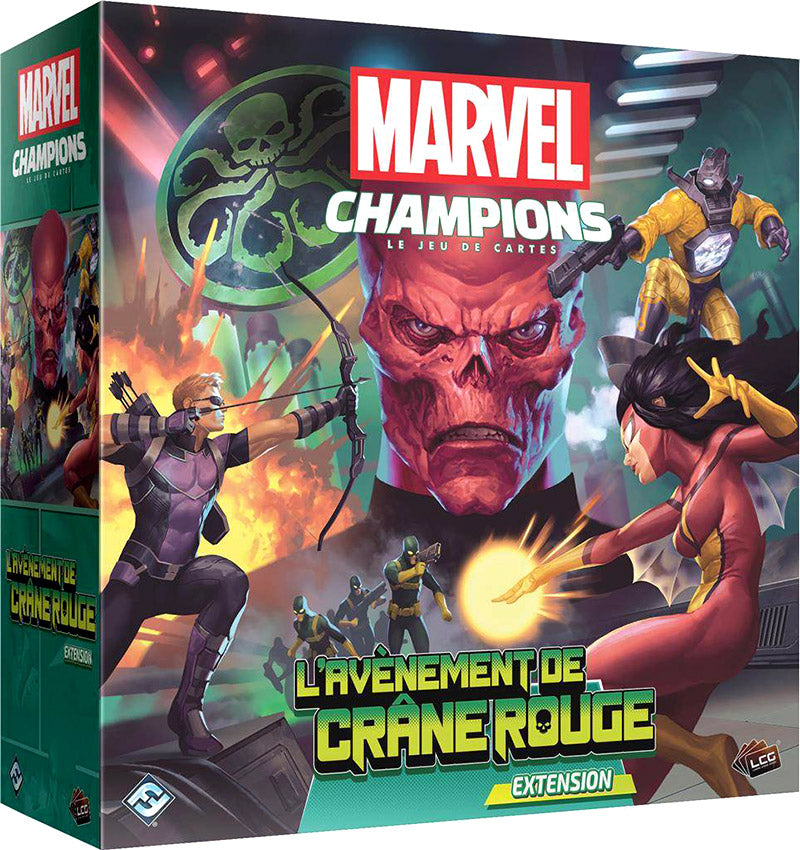 Marvel Champions : Le Jeu de Cartes - L'Avènement de Crâne Rouge (Français)