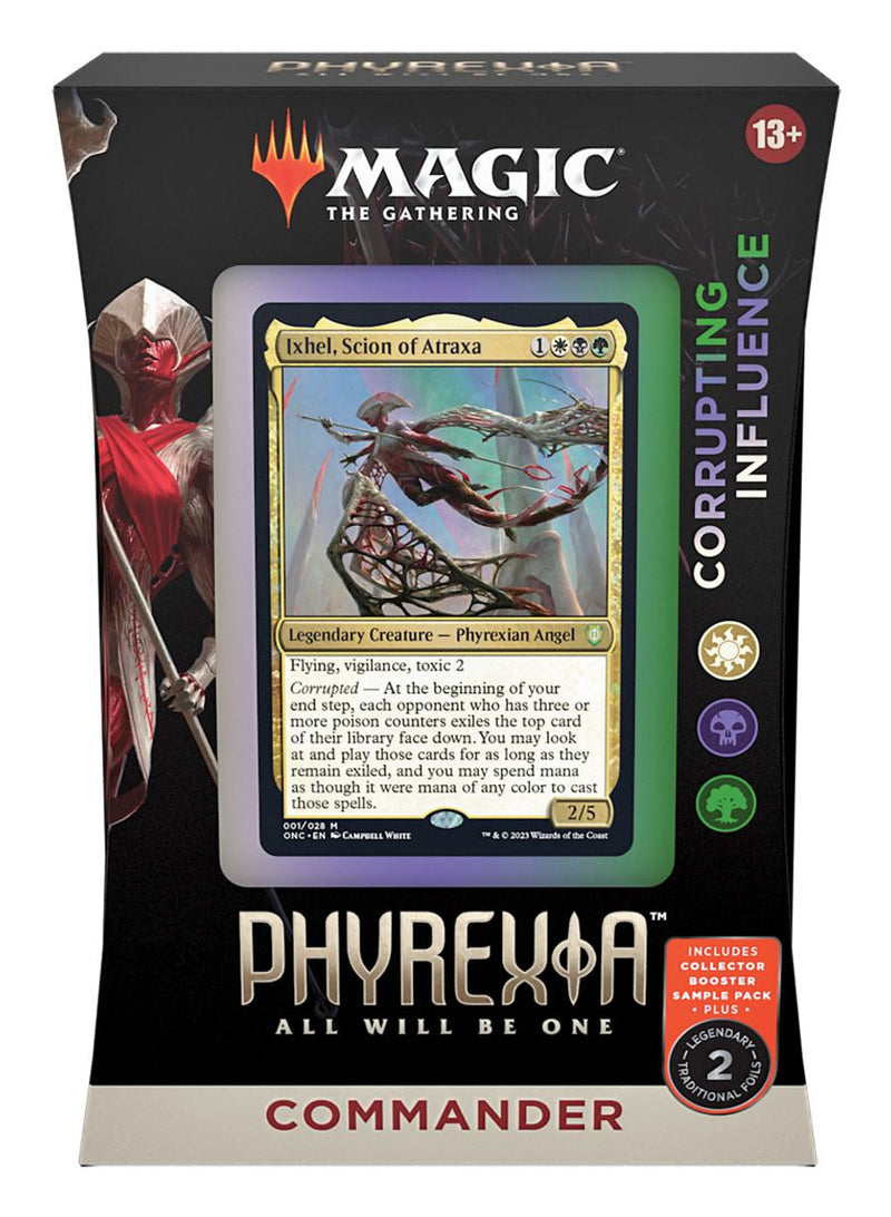 MTG PHYREXIA ALL WILL BE ONE - COMMANDER - CORRUPTING INFLUENCE