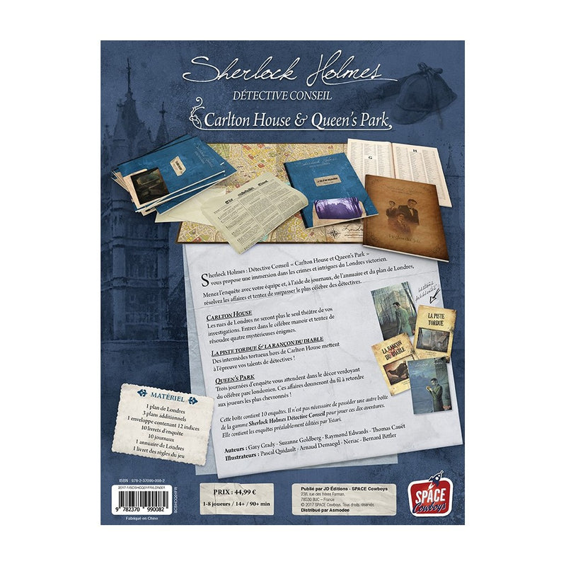 Sherlock Holmes: Detective conseil- Carlton House & Queen's Park (Français)