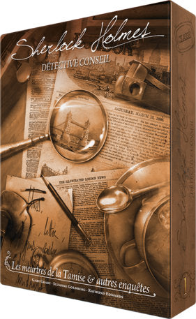 Sherlock Holmes: Detective conseil- Les meurtres de la Tamise & autres enquêtes (Français)