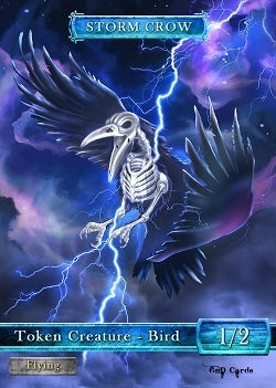 Bird #7 Storm Crow Token