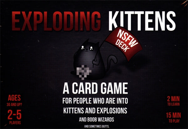 Exploding Kittens - NSFW deck (Anglais)