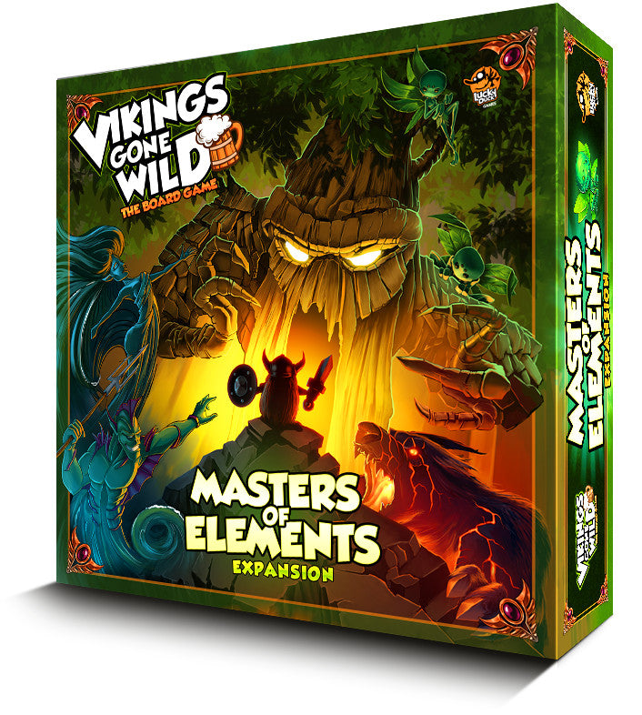 Vikings Gone Wild - Expansion: Masters of Elements (Anglais)