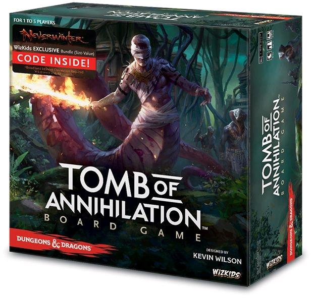 Dungeons & Dragons - Tomb of Annihilation Board Game Standard Edition (Anglais)
