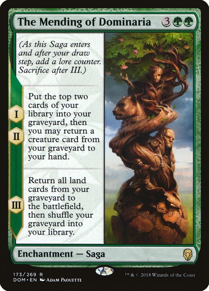 The Mending of Dominaria [Dominaria] | La Crypte
