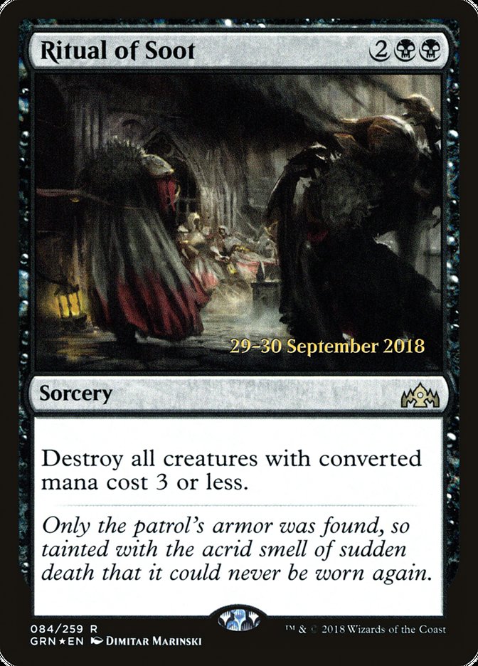 Ritual of Soot [Guilds of Ravnica Prerelease Promos] | La Crypte
