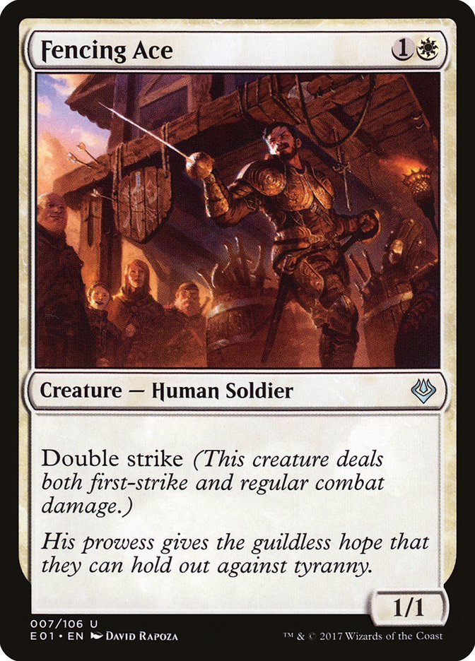 Fencing Ace [Archenemy: Nicol Bolas] | La Crypte