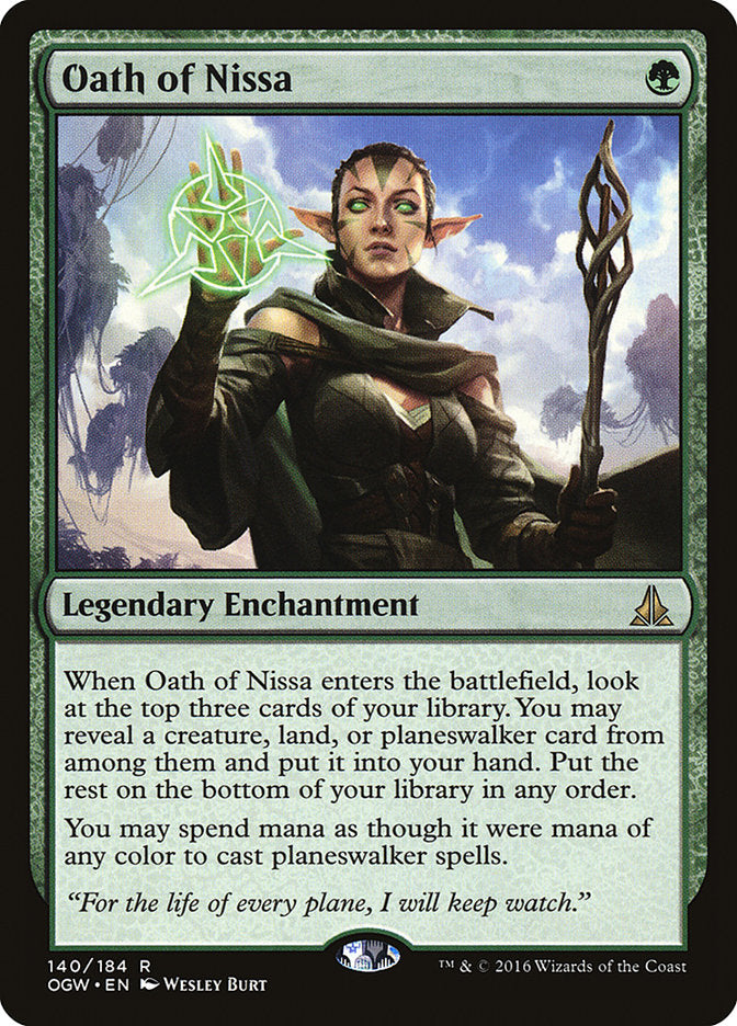 Oath of Nissa [Oath of the Gatewatch] | La Crypte