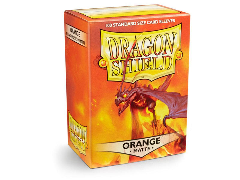 Sleeves - Dragon Shield Matte Sleeve - Orange