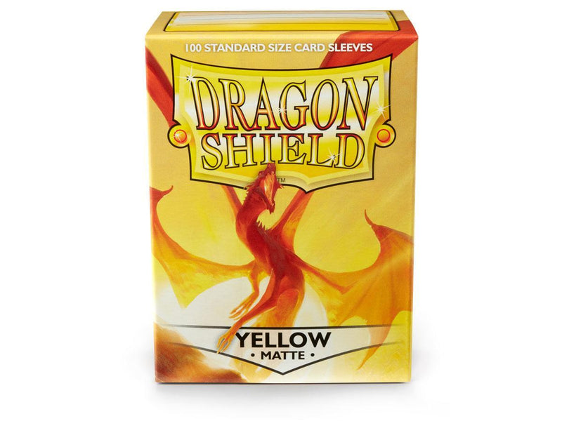 Sleeves - Dragon Shield Matte Sleeve - Yellow