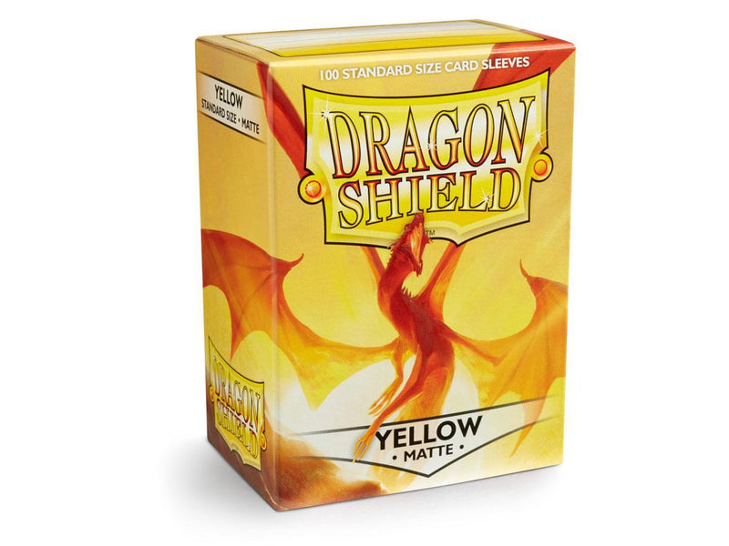 Sleeves - Dragon Shield Matte Sleeve - Yellow