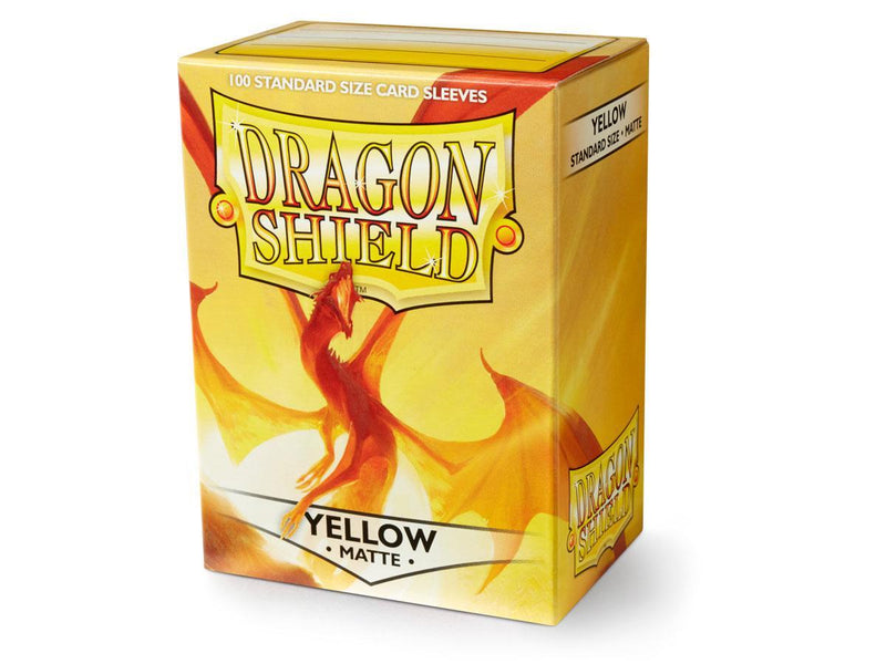 Sleeves - Dragon Shield Matte Sleeve - Yellow