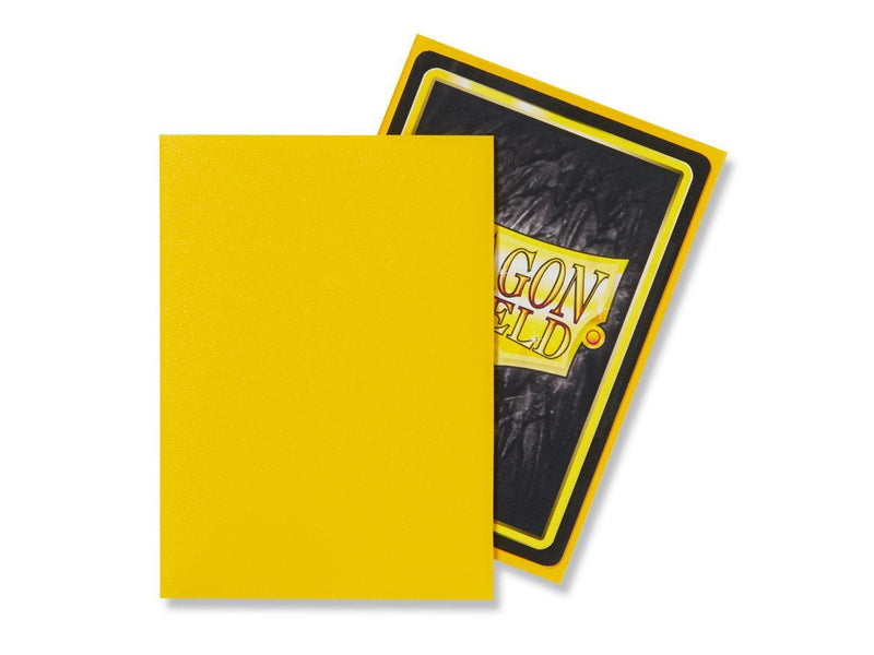 Sleeves - Dragon Shield Matte Sleeve - Yellow