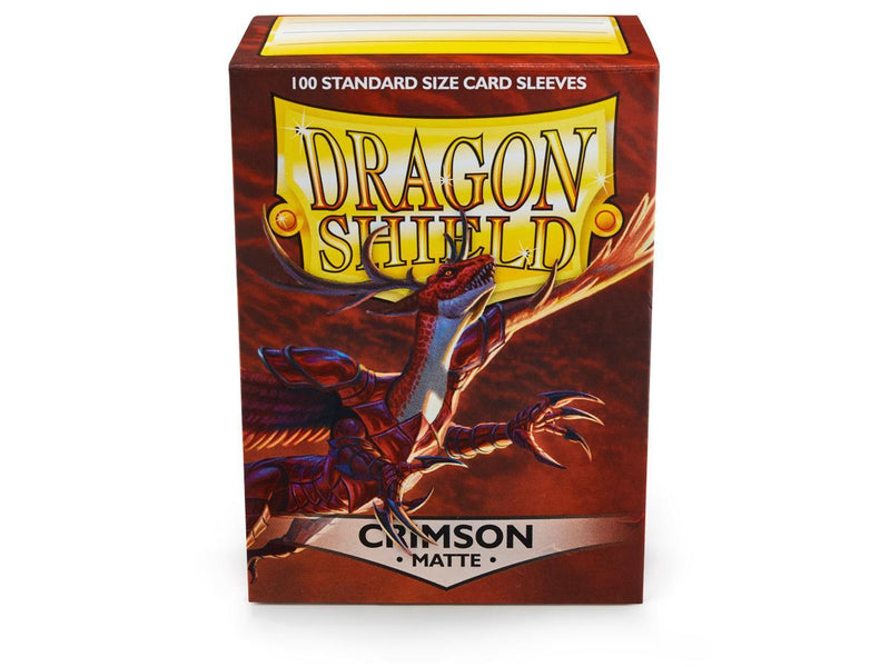 Sleeves - Dragon Shield Matte Sleeve - Crimson