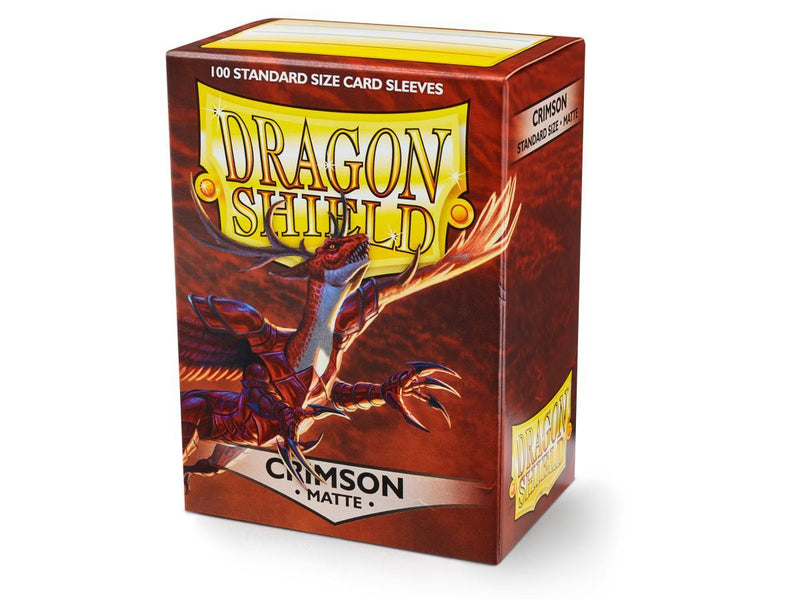 Sleeves - Dragon Shield Matte Sleeve - Crimson