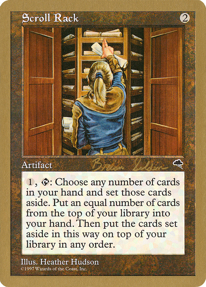 Scroll Rack (Brian Selden) [World Championship Decks 1998] – La Crypte