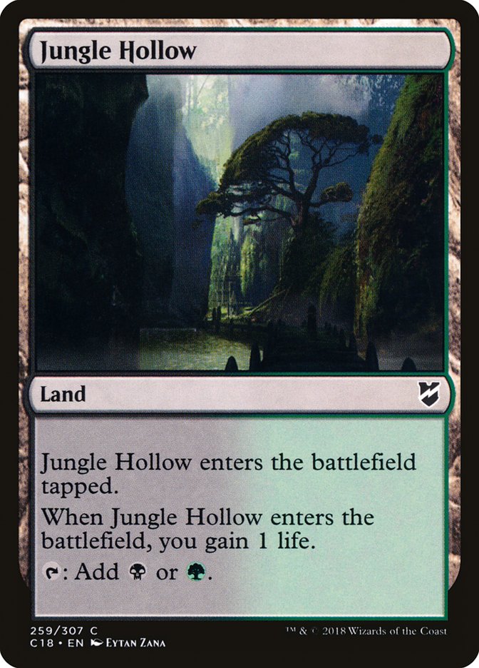Jungle Hollow [Commander 2018]