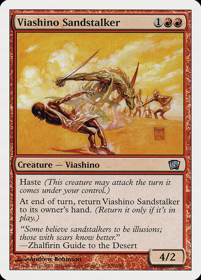 Viashino Sandstalker [Eighth Edition] | La Crypte
