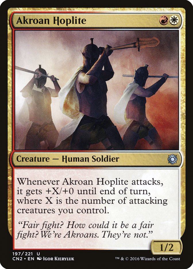 Akroan Hoplite [Conspiracy: Take the Crown] | La Crypte