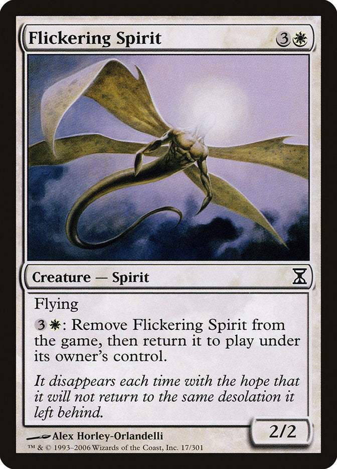 Flickering Spirit [Time Spiral] | La Crypte