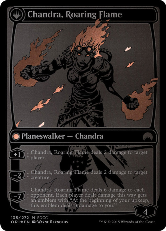 Chandra, Fire of Kaladesh // Chandra, Roaring Flame [San Diego Comic-C Chandra, Fire of Kaladesh // Chandra, Roaring Flame [San Diego Comic-C