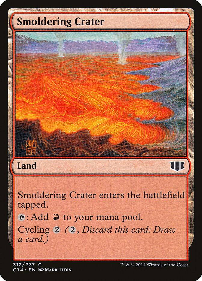 Smoldering Crater [Commander 2014] | La Crypte