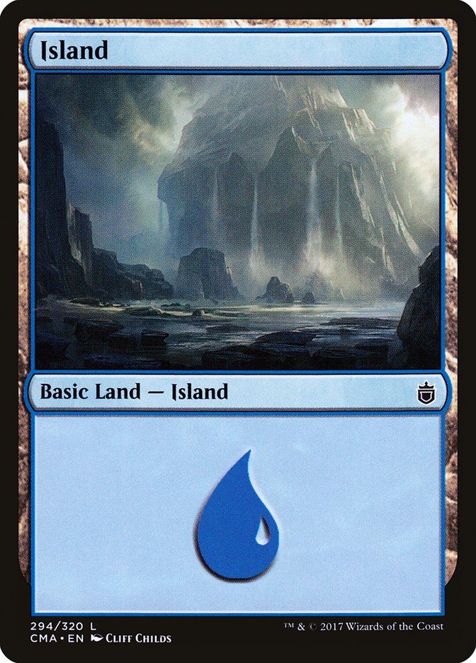 Island (294) [Commander Anthology] | La Crypte