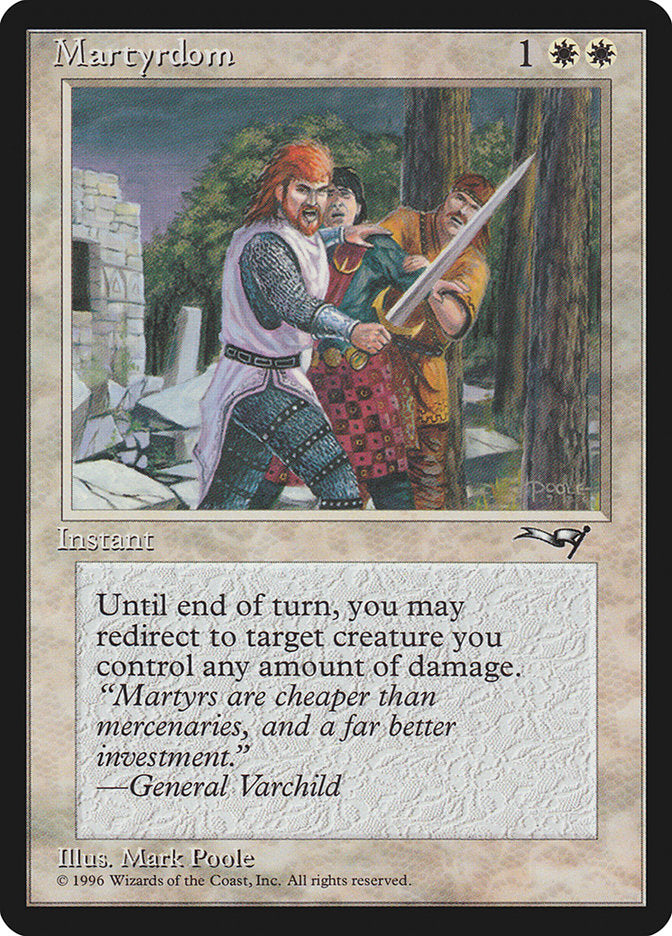 Martyrdom (Sword Drawn) [Alliances] | La Crypte