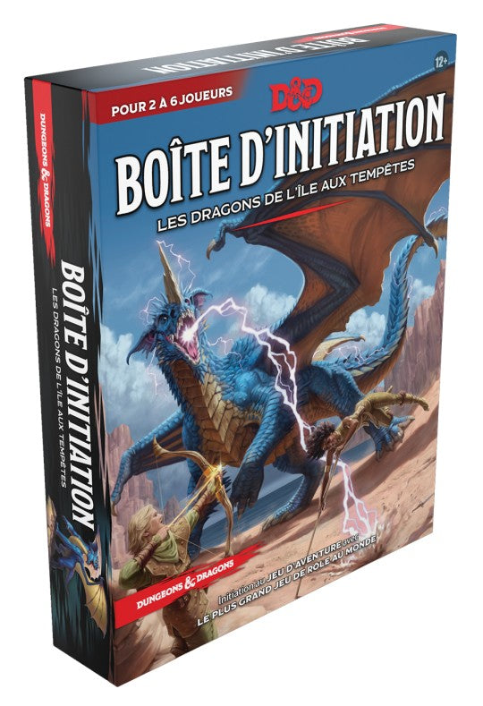 Dungeons & Dragons - Boîte D'Initiation Les Dragons de l'Île aux Tempêtes (Français)