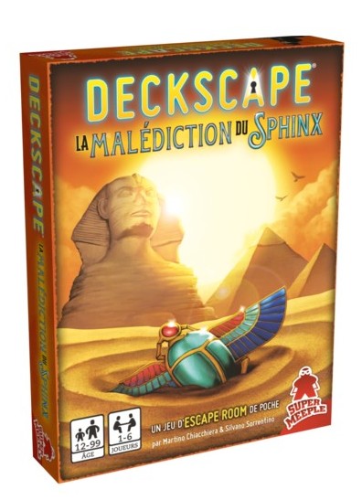 Deckscape 6 - La Malédiction du Sphinx (Français)