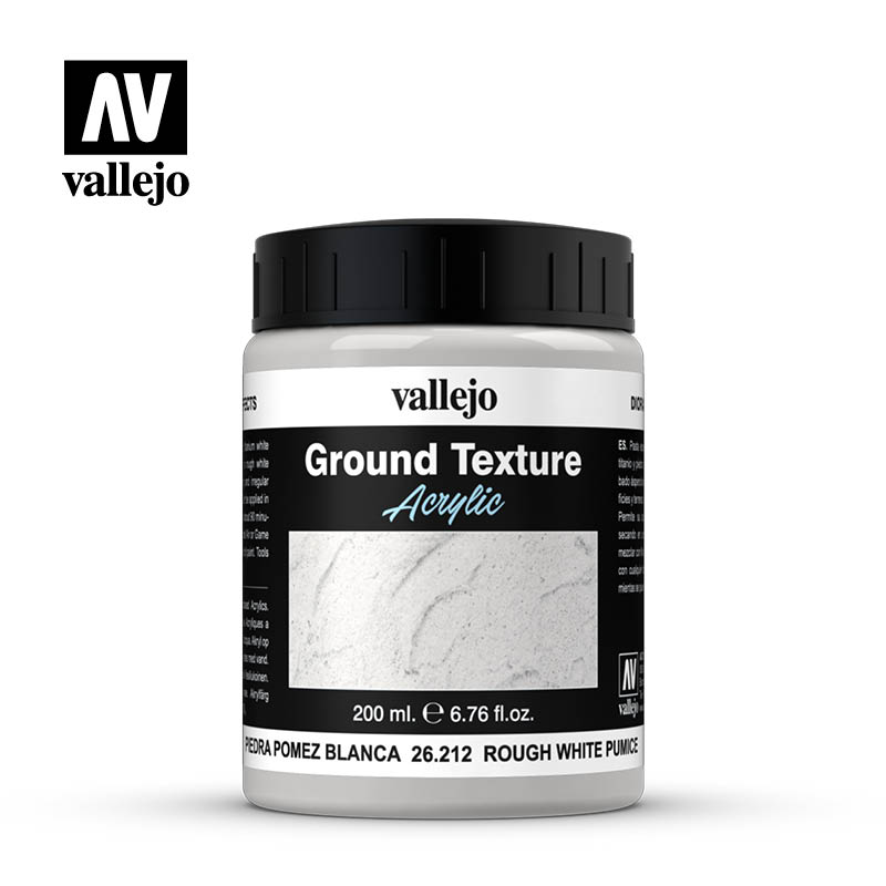 Vallejo - Ground Texture - Rough White Pumice 200ml.