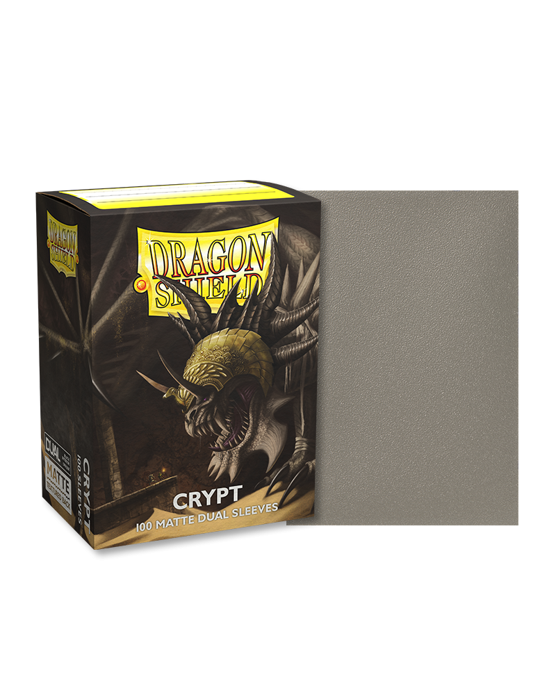 Sleeves - Dragon Shield Matte Dual Sleeve - Crypt