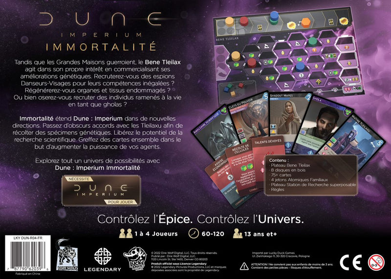 Dune Imperium Extension: Immortalité (Francais)