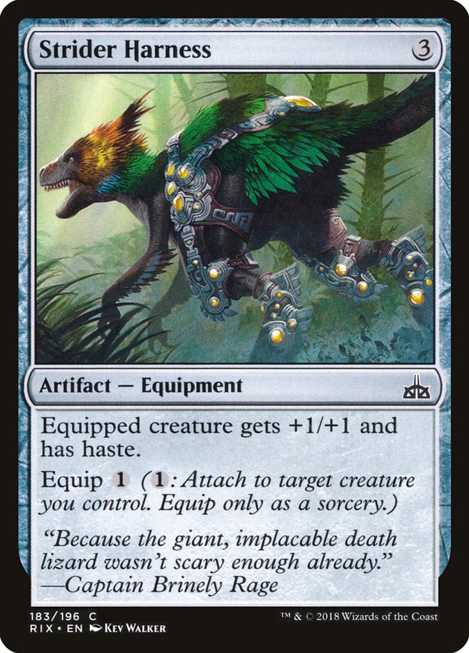 Strider Harness [Rivals of Ixalan] | La Crypte