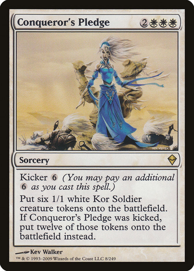 Conqueror's Pledge [Zendikar] – La Crypte