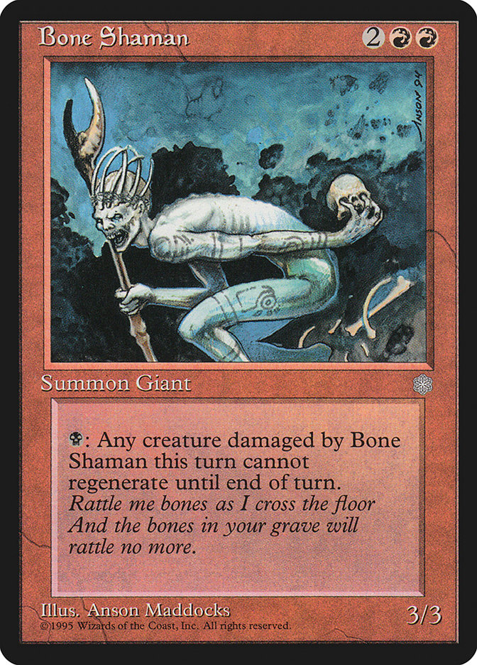Bone Shaman [Ice Age] | La Crypte