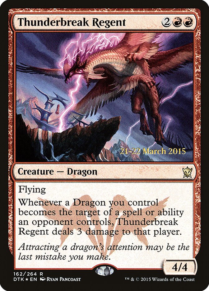 Thunderbreak Regent [Dragons of Tarkir Prerelease Promos] | La Crypte