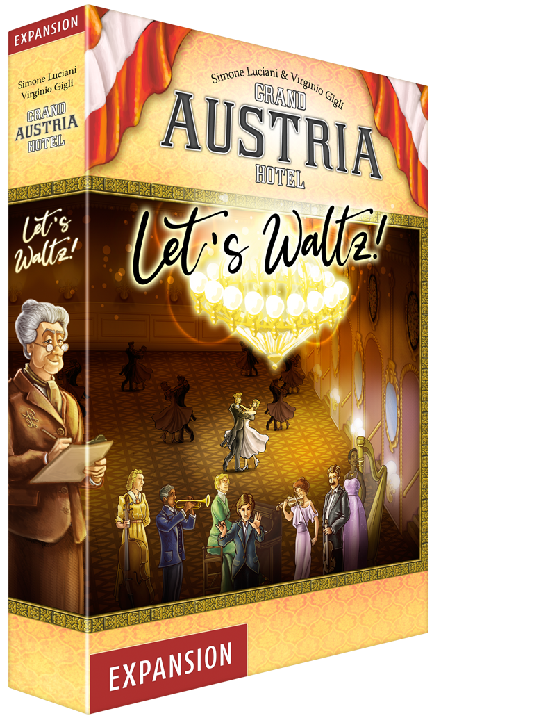 Grand Austria Hotel -Expansion: Let'z Waltz  (Anglais)