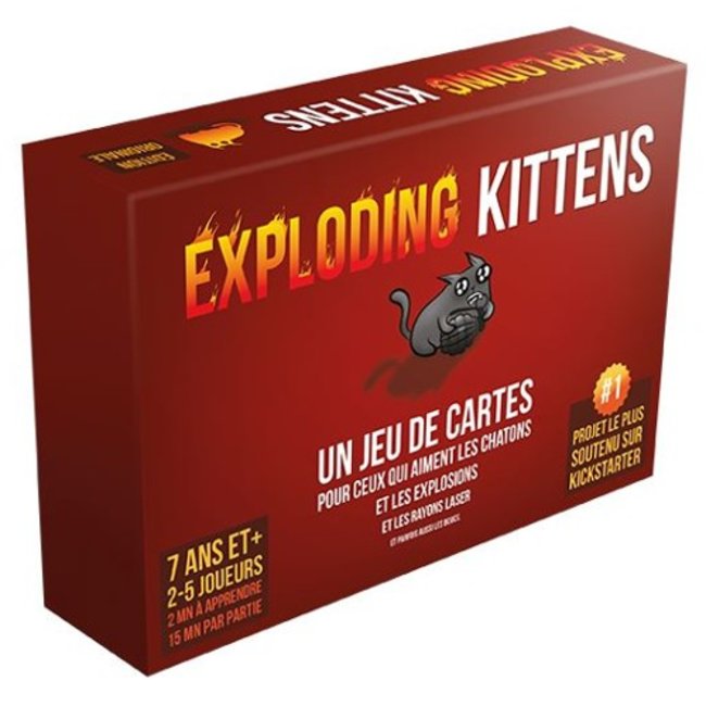 Exploding Kittens - Jeu de base (Français)