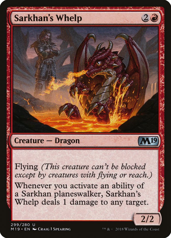 Sarkhan's Whelp [Core Set 2019] | La Crypte